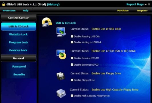 GiliSoft USB Lock 10