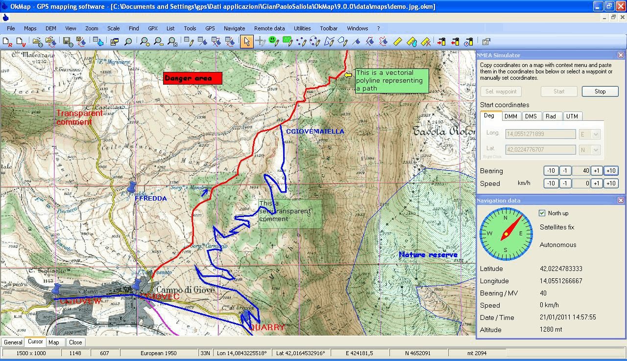 OkMap Desktop 13.10.6 Free Download