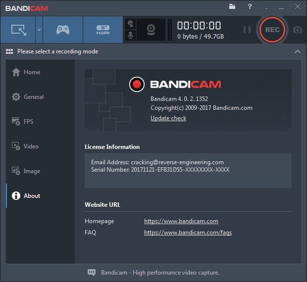 Bandicam 4.1.0.1362