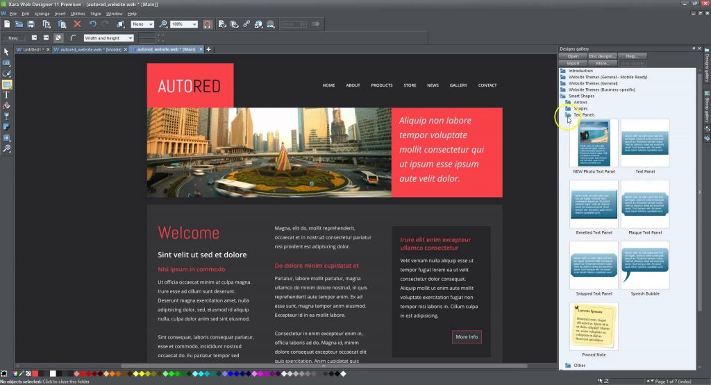 Xara Web Designer Premium 15.0.0.52288