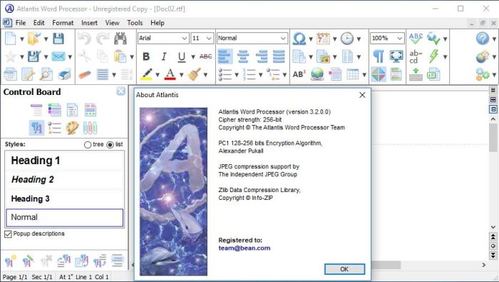 Atlantis Word Processor 4