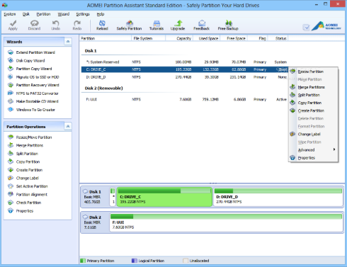 AOMEI Partition Assistant 7 crack download