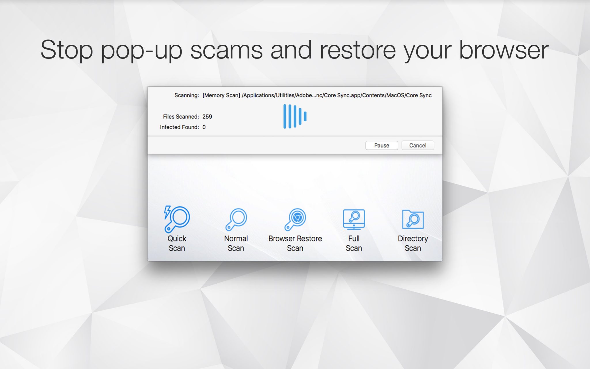 Antivirus Zap 3.1.0 Free Download for Mac