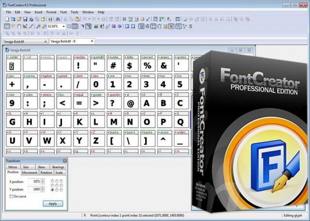 FontCreator Professional 13 Free Download