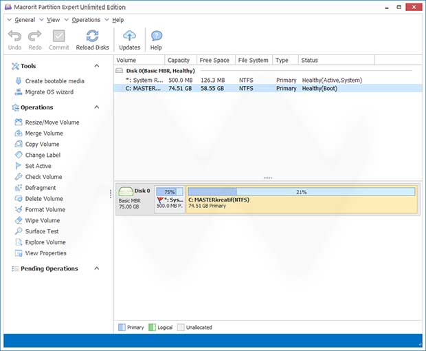Macrorit Partition Expert 5.0.0 Unlimited Edition