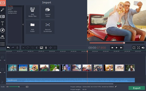 Movavi Video Editor 15 free download