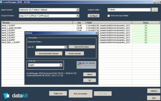 DATAKIT CrossManager 2019 crack download