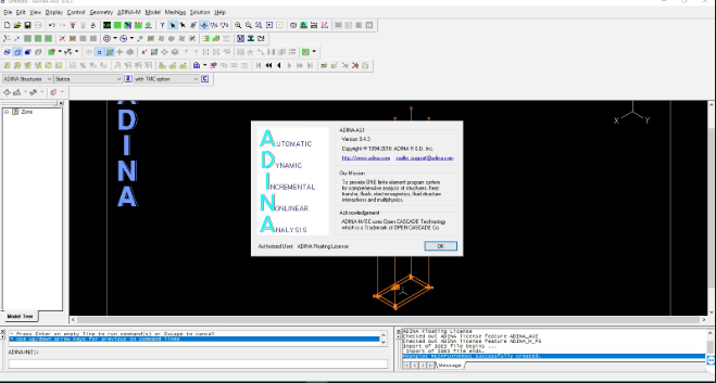 ADINA System 9 free download