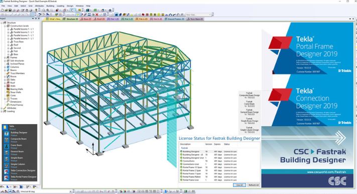 Trimble Tekla Portal Frame & Connection Designer 2019