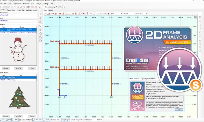 Engissol 2D Frame Analysis 4