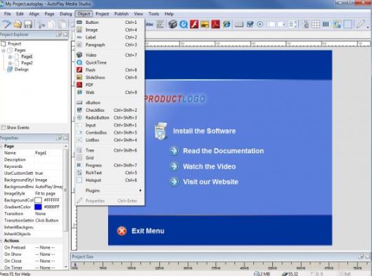 Indigo Rose AutoPlay Media Studio 8 free download