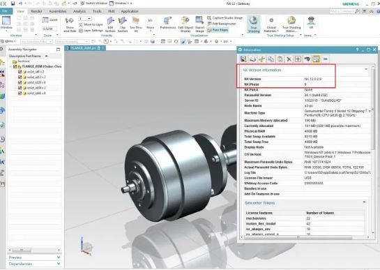 Siemens NX 1919