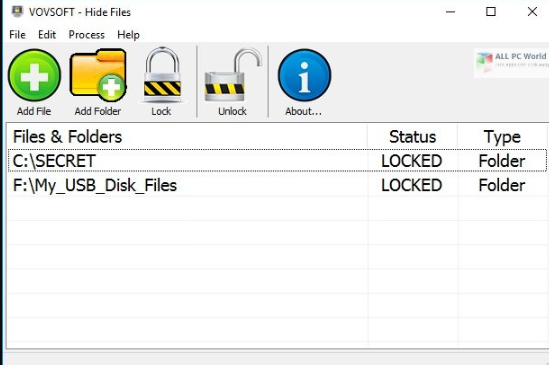 VovSoft Hide Files 6