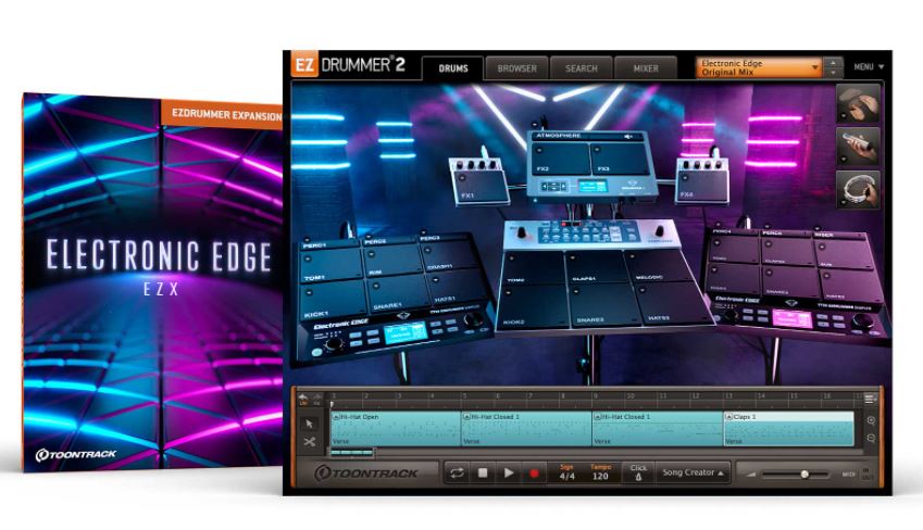 TOONTRACK Electronic Edge EZX