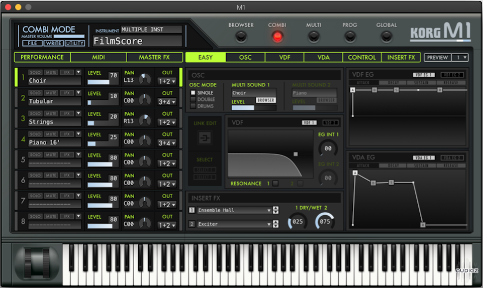 KORG M1 v2.2.1 [WiN, MacOSX]