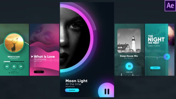 Videohive Instagram Trendy Music Stories