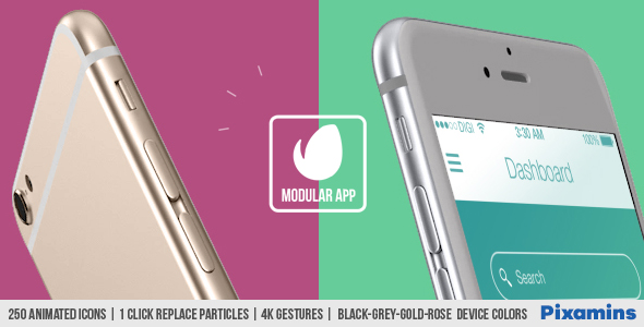 Videohive Modular App Promo 17952515 Free Download