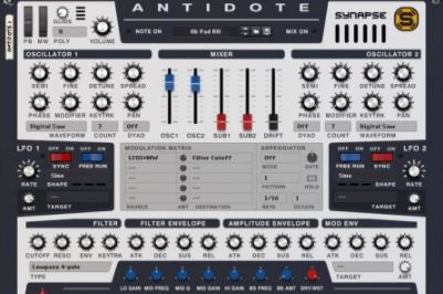 Reason RE Synapse Audio Antidote v1.2.8 PROPER [WiN]