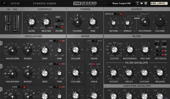 Reason RE Synapse Audio Legend v1.2.2