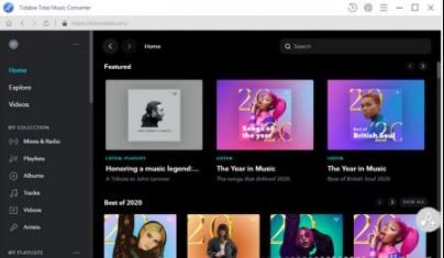 Tidabie Inc Tidal Music Converter v1.11 v1.3.0