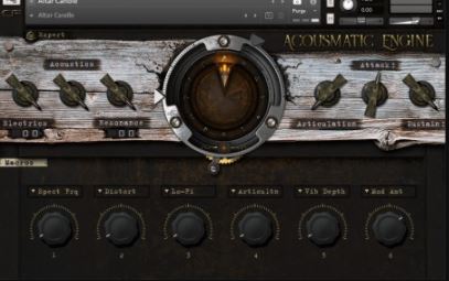 Cymatic Form Acousmatic Engine v1.0 [KONTAKT]