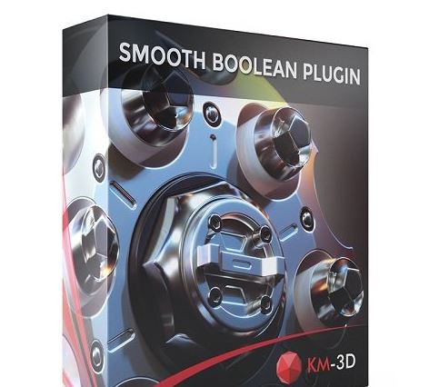 KM-3D SmoothBoolean v2.02 for 3ds Max 2013 - 2022