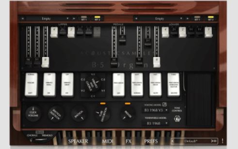 Acousticsamples B-5 Organ V3 [Synth Presets]