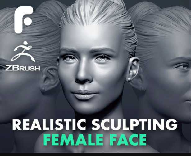 Flippednormals – Sculpting a Realistic Female Face in Zbrush