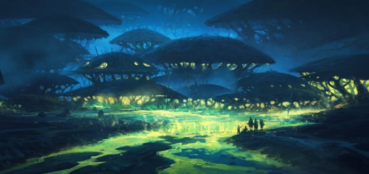 IAMAG – Andreas Rocha – Painting a Fantasy Landscape and Creative Process