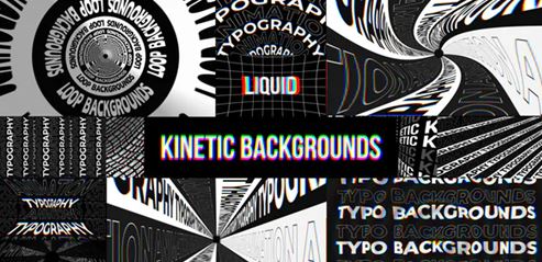 Videohive Kinetic Backgrounds 34702961