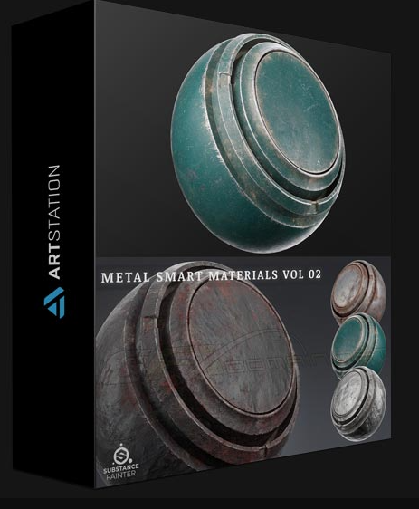 ARTSTATION – METAL SMART MATERIALS VOL 02 BY JAVAD RAJABZADE