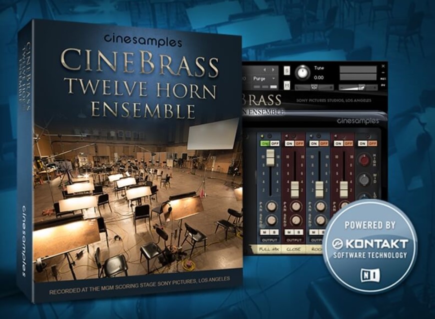 Cinesamples CineBrass Twelve Horn Ensemble v1.1 [KONTAKT] (Premium)