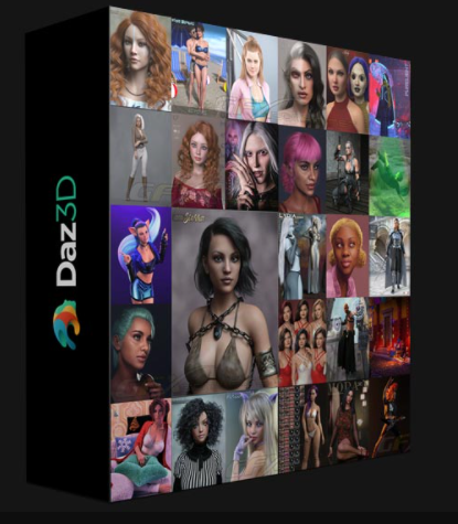 DAZ3D, POSER BUNDLE 4 DECEMBER 2021