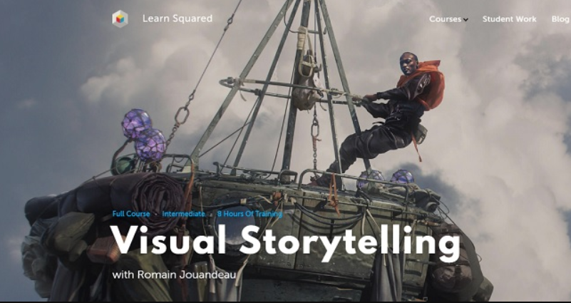 Learn Squared – Visual Storytelling Romain Jouandeau