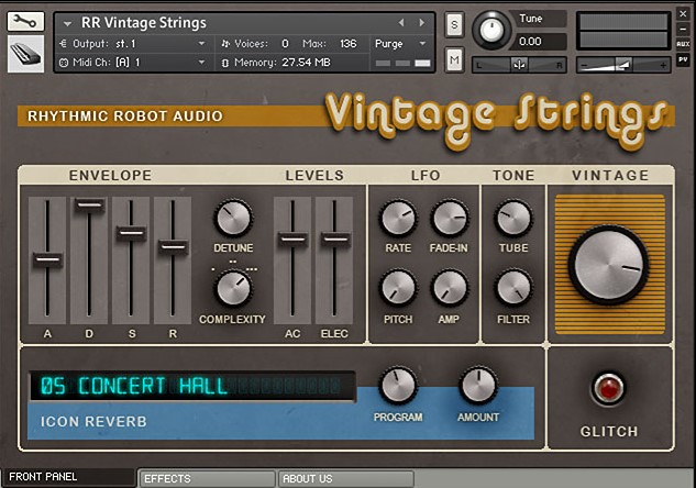 Rhythmic Robot Audio Vintage Strings [KONTAKT]