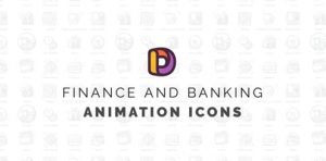 Videohive Finance & Banking Animation Icons 34463888