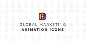 Videohive Global marketing Animation Icons 34465925