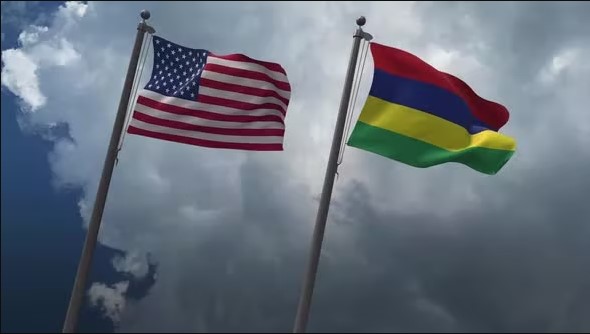Videohive United States and Mauritius flag 35261069