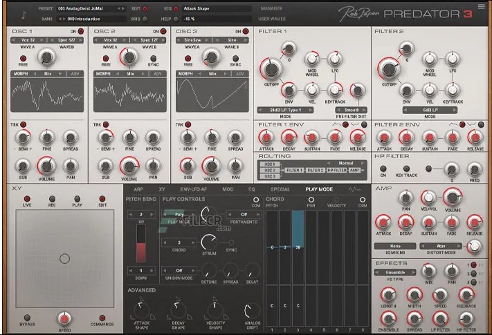 Rob Papen Predator3 v1.0.0d [U2B] [MacOSX]