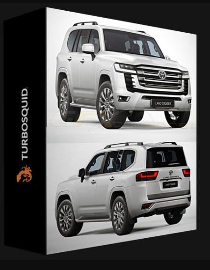 TURBOSQUID – 3D 2022 TOYOTA LAND CRUISER 300 MODEL BY HKV STUDIOS