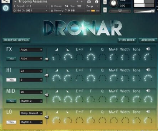 Gothic Instruments DRONAR Guitarscapes