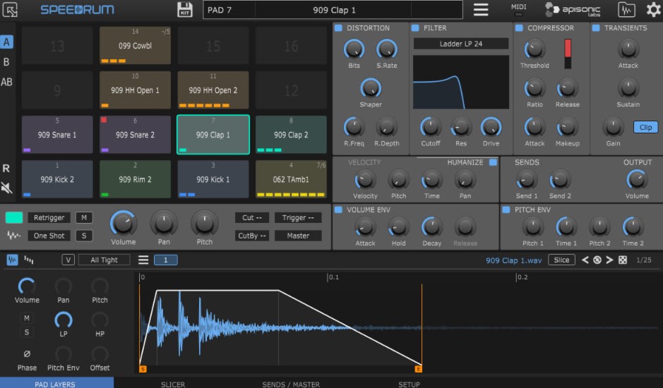 Apisonic Labs Speedrum v1.3.0 [WiN, MacOSX]