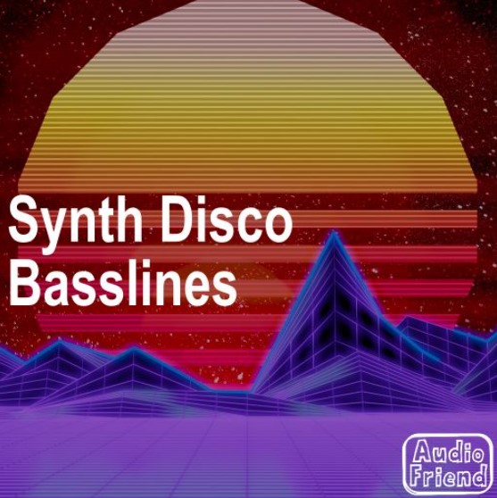 AudioFriend Synth Disco Basslines [WAV]