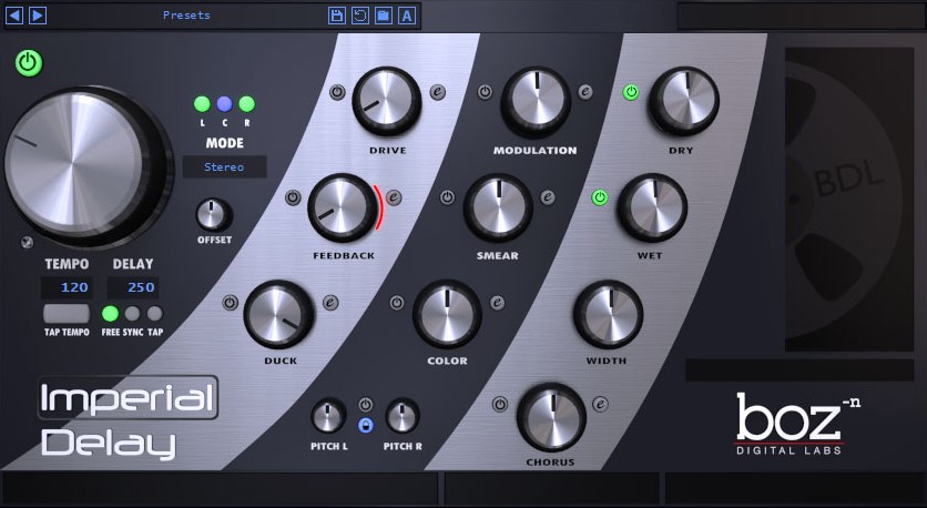 Boz Digital Labs Imperial Delay v1.5.11 REPACK / v1.5.10 [WiN, MacOSX]