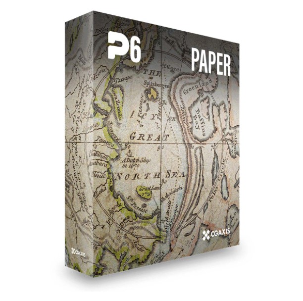 CGAxis – Physical 6 – Paper PBR Textures