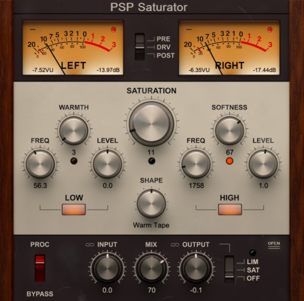 PSPaudioware PSP Saturator v1.1.0 [WiN]