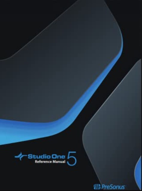 PreSonus Studio One 5 Reference Manual English v5.5.0