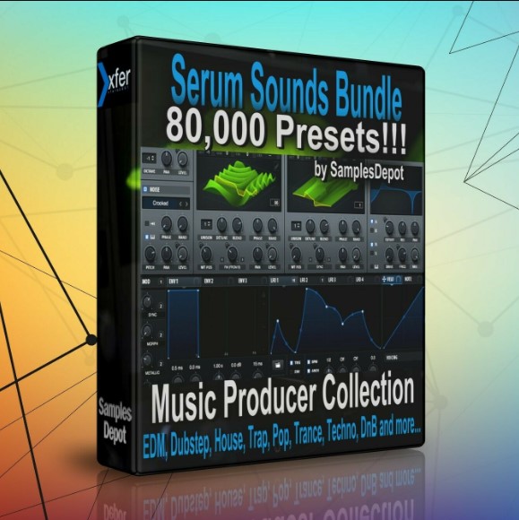 Samples Depot 80 000 xFer Serum Presets Bundle [Synth Presets]