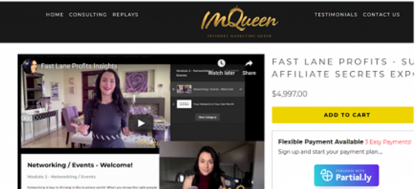 Super Affiliate Secrets Exposed IMQueen - Fast Lane Profits