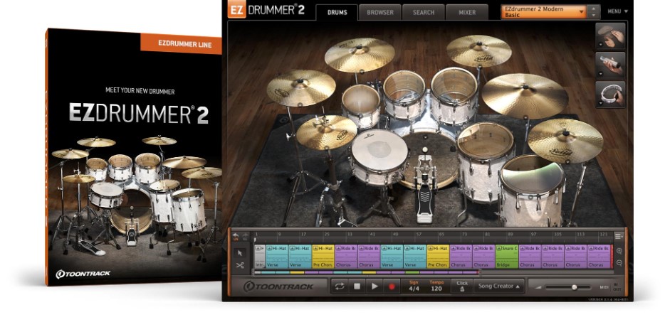 Toontrack EZdrummer 2 v2.2.3 CE Update [WiN]